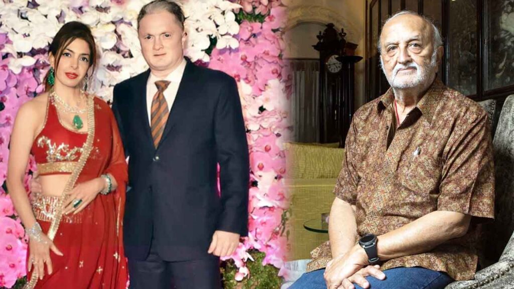 Gautam Singhania and his wife and Farher