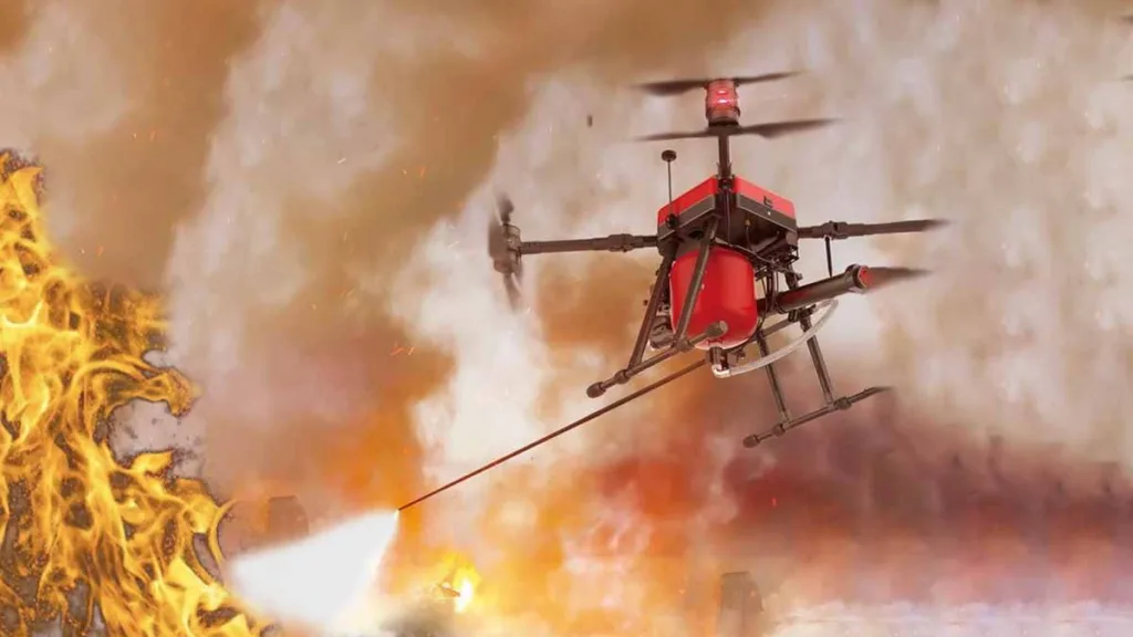 Fire Fighter Drone