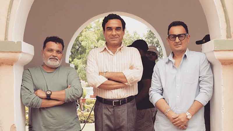 Pankaj Tripathi on the set of Main Atal Hoon releasing on 2024