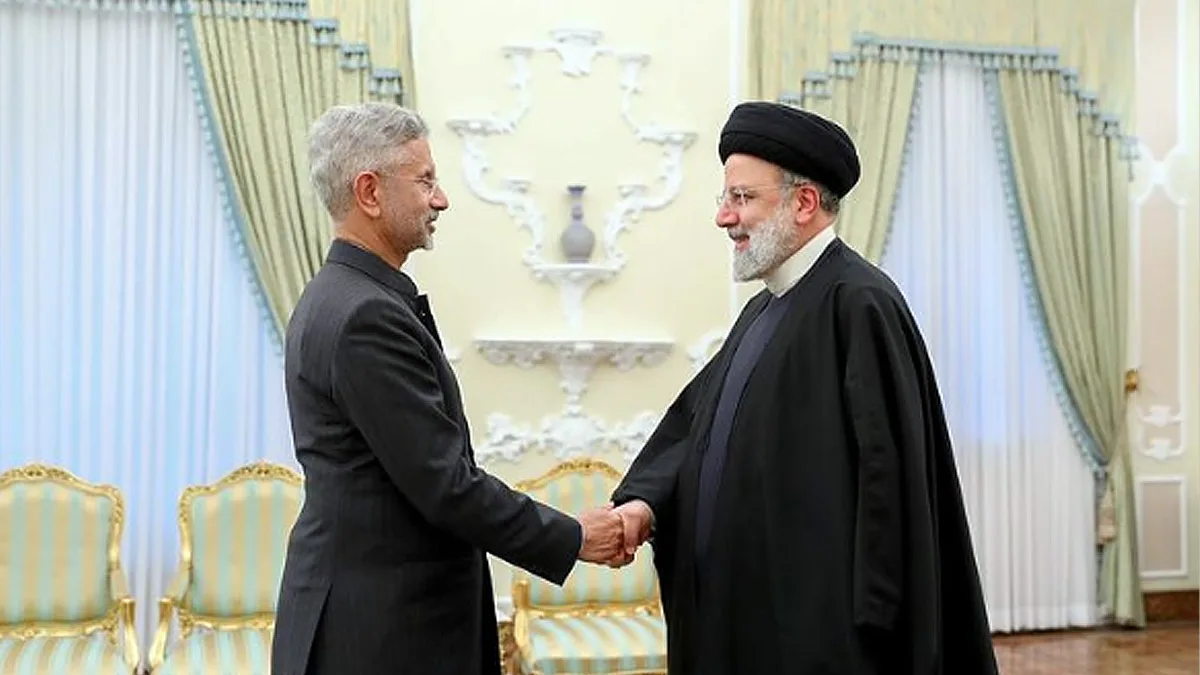 S Jaishankar and Ibrahim Raisi